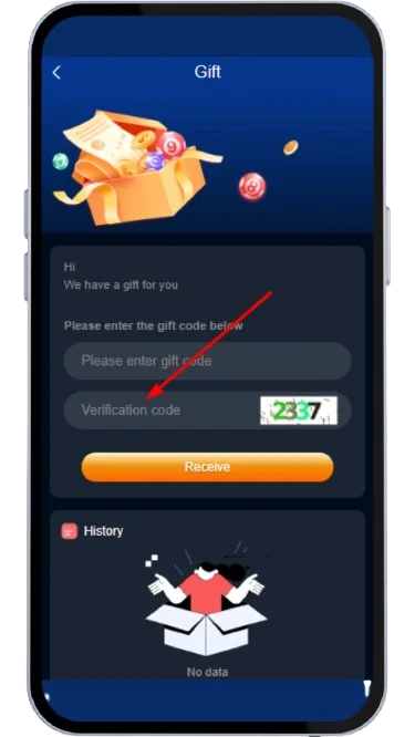 Enter verification code